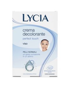 Face whitening cream, Lycia, plastic, 12.45x8.38x5.84 cm, blue, 8 pieces