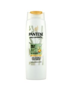 Anti-hair loss shampoo, Pantene, plastic, 225 ml, white and green, 1 piece