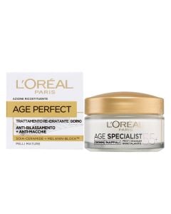 Krem antirrudhë për trajtimin e fytyrës gjatë ditës, L'Oreal, plastikë, 50 ml, gold, 1 copë