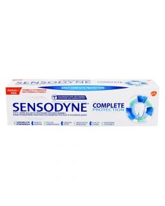 Toothpaste for tooth protection, Sensodyne, plastic, 75 ml, white and blue, 1 piece