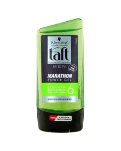 Xhel për stilimin e flokëve për meshkuj, Marathon 06, Taft, plastikë, 150 ml, e gjelbër, 1 copë