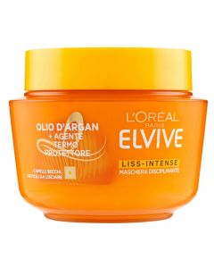 Maskë ushqyese për flokët Liss-Intense Elvive, L'Oreal, plastikë, 300 ml, portokalli, 1 copë