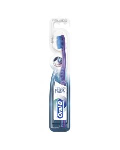 Toothbrush for gum and enamel protection, Oral-B, plastic, 22x5 cm, blue, 1 piece