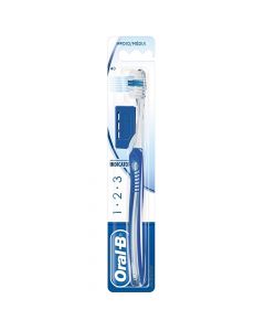 Toothbrush 40 Medium, Indicator, Oral-B, plastic, 22x5 cm, blue, 1 piece