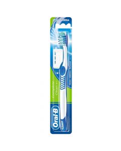 Toothbrush 40 Medium, 3D White, Oral-B, plastic, 22x5 cm, miscellaneous, 1 piece