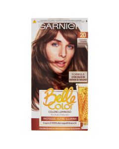 Bojë flokësh gështenjë e çelët 020, Belle Color, Garnier, plastikë, 140 ml, e verdhë, 1 copë