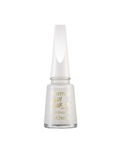 Nail enamel, JL01 Pure Milk, Jelly Look, Flormar, glass and plastic, 11 ml, white, 1 piece