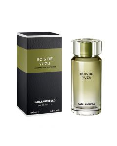 Parfum për meshkuj, Bois de Yuzu, Karl Lagerfeld, EDT, qelq, 100 ml, e zezë dhe e gjelbër, 1 copë