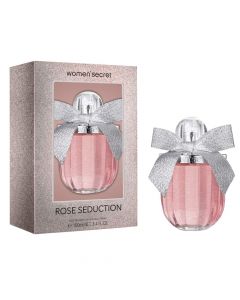 Eau de parfum (EDP) për femra, Rose Seduction, Women'Secret, qelq, 100 ml, rozë, 1 copë