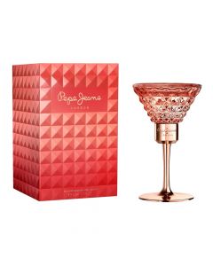 Eau de parfum (EDP) for women, For Her, Pepe Jeans, glass and metal, 50 ml, red, 1 piece