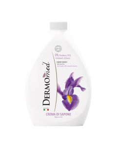 Liquid soap, Dermomed, plastic, 1 l, white and purple, 1 piece