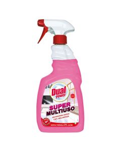 Universal spray cleaning detergent, Dual Power, plastic, 750 ml, pink, 1 piece