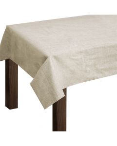 Mbulesë tavoline pa peceta, Cotton & Color, pambuk, 140x180 cm, bezhë, 1 copë
