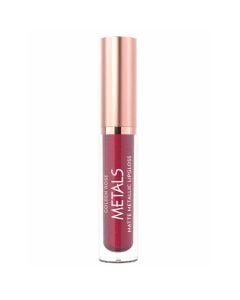 Lip gloss, 57 Ruby, Metals Matte Metallic, Metals Metallic Shine, Golden Rose, plastic, 4.5 ml, ruby red, 1 piece