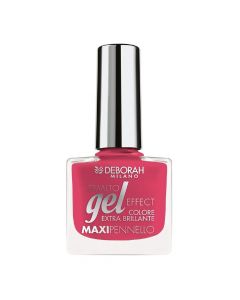 Nail polish, 064 Fashion Pink, Gel Effect, Deborah, glass and plastic, 11 ml, deep pink, 1 piece