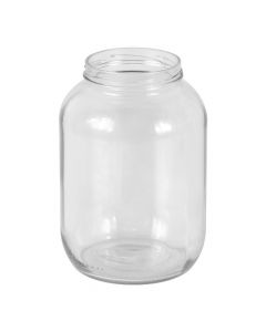 Jar 1500 cc, Size: D.8 x17.5 cm, Color: Clear, Material: Glass