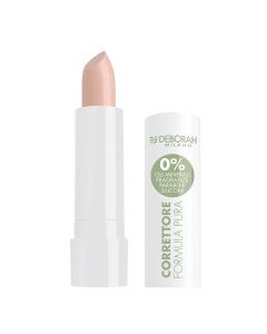 Makeup concealer stick, 01, Pure Formula, Deborah, plastic, 4 g, nude pink, 1 piece