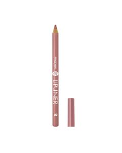 Lipliner, 01 Nude, Classic, Deborah, wood and plastic, 8 g, pink, 1 piece