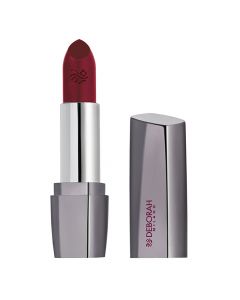 Lipstick, 12 Red Brownie, Milano Red Long Lasting, Deborah, plastic, 4.4 g, merlot red, 1 piece