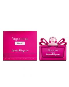 Eau de parfum (EDP) for women, Signorina Ribelle, Salvatore Ferragamo, glass, 100 ml, magenta, 1 piece