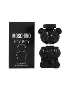 Eau de parfum (EDP) for men, Toy Boy, Moschino, glass, 30 ml, black and silver, 1 piece