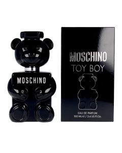 Eau de parfum (EDP) for men, Toy Boy, Moschino, glass, 100 ml, black and silver, 1 piece