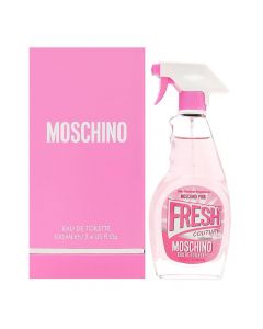Parfum për femra, Moschino, Pink Fresh, EDT, qelq dhe plastikë, 100 ml, rozë dhe e bardhë, 1 copë