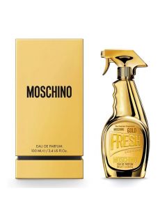 Eau de parfum (EDP) for women, Gold Fresh Couture, Moschino, glass and plastic, 100 ml, gold, 1 piece
