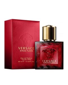 Parfum për meshkuj, Versace, Eros Flame, EDP, qelq, 30 ml, e kuqe dhe gold, 1 copë