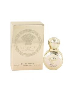 Eau de parfum (EDP) for women, Eros pour Femme, Versace, glass, 30 ml, yellow and rose gold, 1 piece