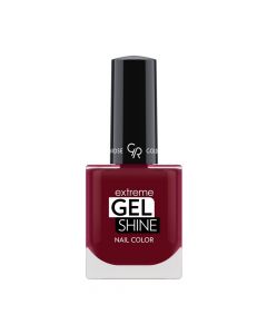 Nail polish, 66 Extreme Gel Shine, Golden Rose, glass and plastic, 10.2 ml, burgundy red, 1 piece