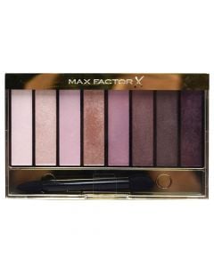 Palette with 8 eyeshadows, 03 Rose Nudes, Masterpiece Nude Palette, Max Factor, plastic, 11.5x7.1x1 cm, beige, pink and terracotta, 1 piece