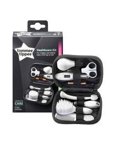 Baby care set, Closer to Nature, Tommee Tippee, steel, ABS and polypropylene, 17x11x5.7 cm, white, 9 pieces