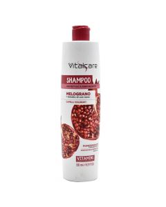 Shampo flokësh për flokë të lyer, VitalCare, plastikë, 500 ml, e bardhë-kuqe, 1 copë