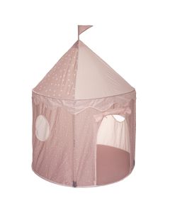 Pop-up tent for kds, Atmosphera, fiberglass and polyester, 135x100x100 cm, pink, 1 piece