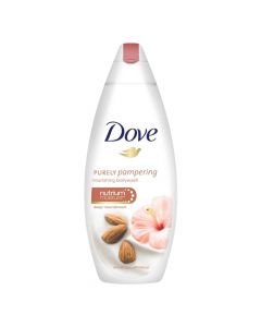 Shampo trupi me efekt hidratues, Dove Almond, plastikë, 750 ml, e bardhë, 1 copë