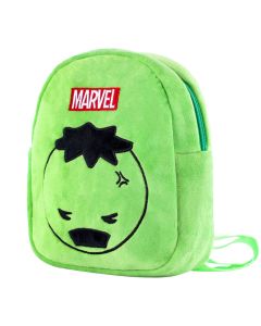 Children's backpack, Hulk, Marvel, Miniso, polyester, 19x8x23 cm, green, 1 piece