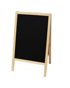 Tabelë e zezë, dru, 60x90 cm, e zezë, 1 copë