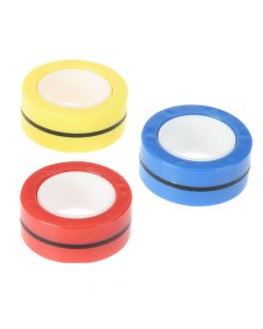 Set me unaza magnetike, plastikë dhe inoks, 9 cm, mikse, 3 copë