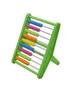 Small abacus for kids, plastic and metal, 11 cm, miscellaneous, 1 piece