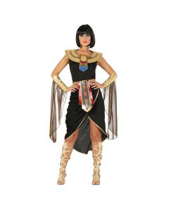 Kostum halloweeni për Femra, Egjyptian, S, e zezë, floriri