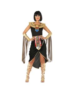Dress up Egypt ladies, polyester, S, black, gold