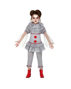 Kostum Halloweeni per femra, killer clown, 7-9 vjec