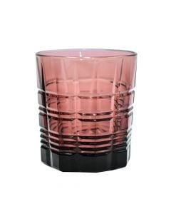Whisky glass, Brixton, glass, lilac, Ø8.6 xH9.6 cm, 30 cl