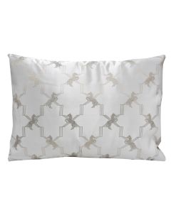 Decorative pillow, polyester, gold, 35 x 50 cm