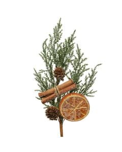 Decorative flowers, natural, green, 5 cm