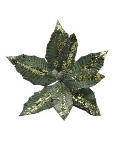 Lule dekoruese, jeshile, Ø26 cm