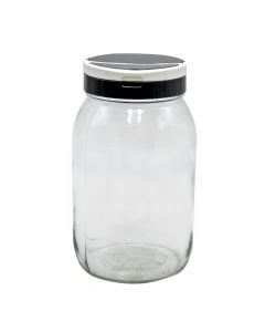 Jar, Luna, Glass/PP, clear, 2 lt