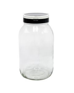 Jar, Luna, Glass/PP, clear, 3 lt