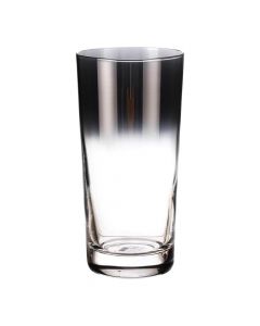 Gotë uji, qelq, transparente/gri, Ø7.5 xH14 cm, 410 ml